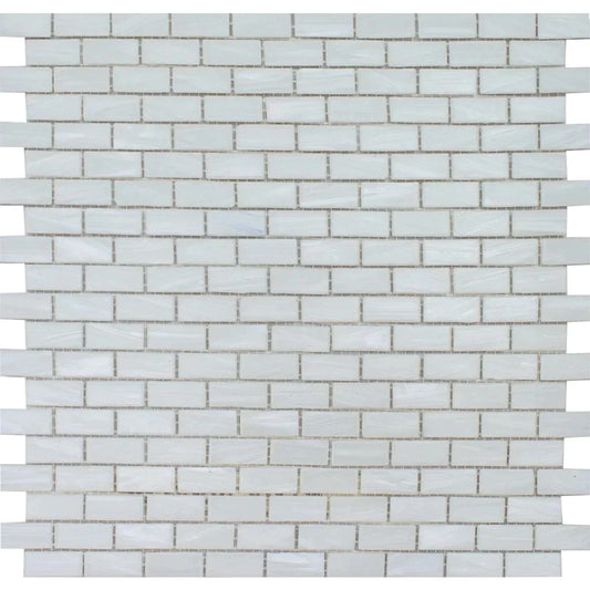 Aquatica Pearl Glass Mosaic Tile 12.25"x12.75" - Aurora Collection