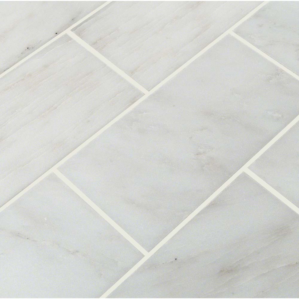 MSI Arabescato Carrara Honed Marble Wall And Floor Subway Tile