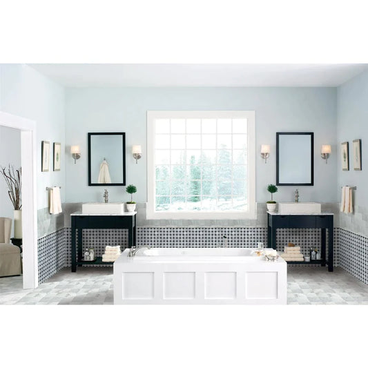 MSI Arabescato Carrara Octagon Honed Marble Mosaic Tile 12"x12"