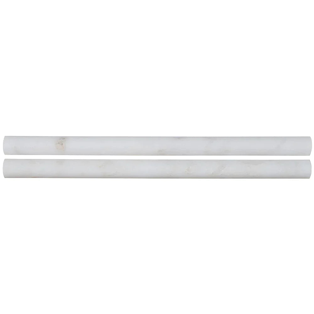 MSI Arabescato Carrara Pencil Marble Molding 3/4"x12"