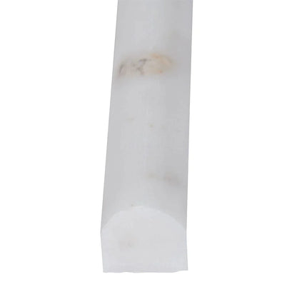 MSI Arabescato Carrara Pencil Marble Molding 3/4"x12"