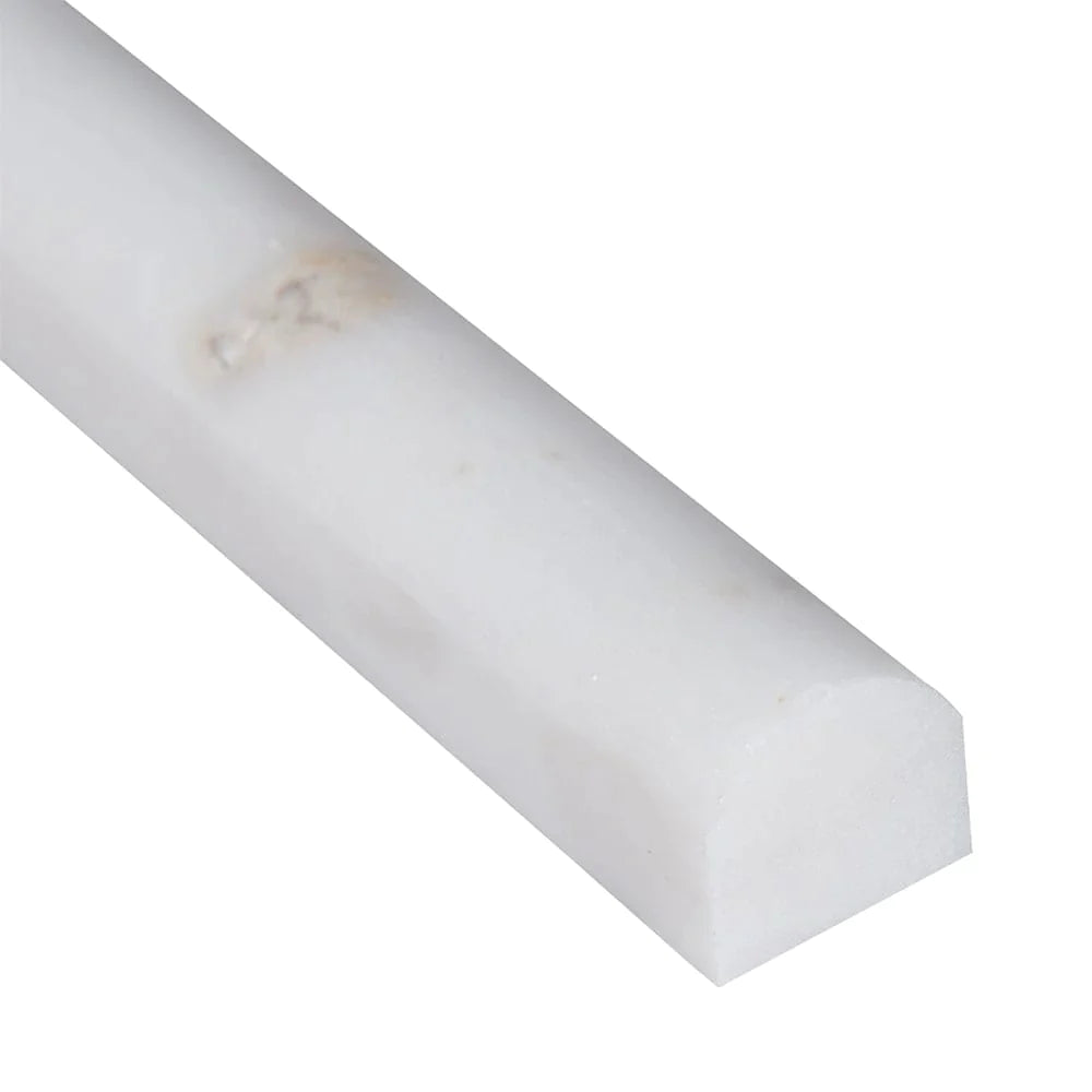 MSI Arabescato Carrara Pencil Marble Molding 3/4"x12"