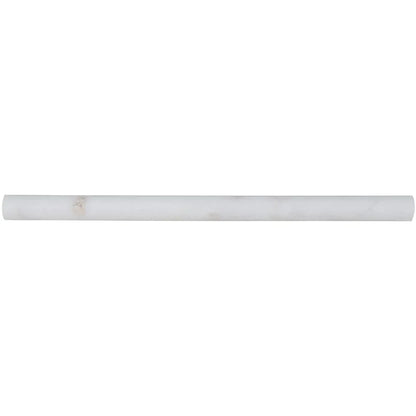 MSI Arabescato Carrara Pencil Marble Molding 3/4"x12"