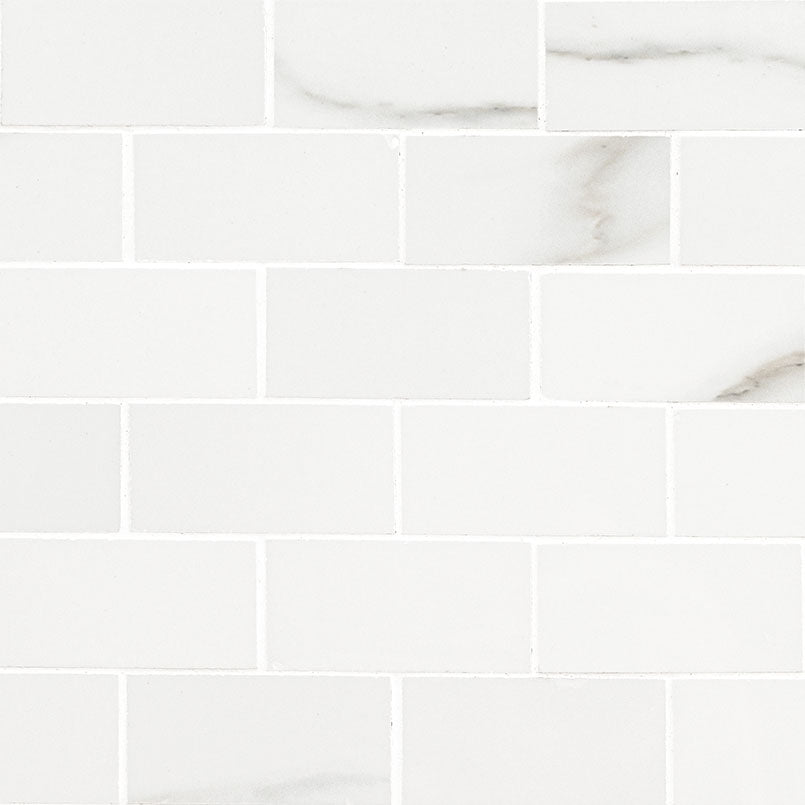 MSI Aria Bianco Mosaic Porcelain Backsplash Wall and Floor Tile