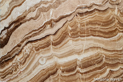 Arizona Wave Bookmatching Onyx Slabs Polished - Full Truckload