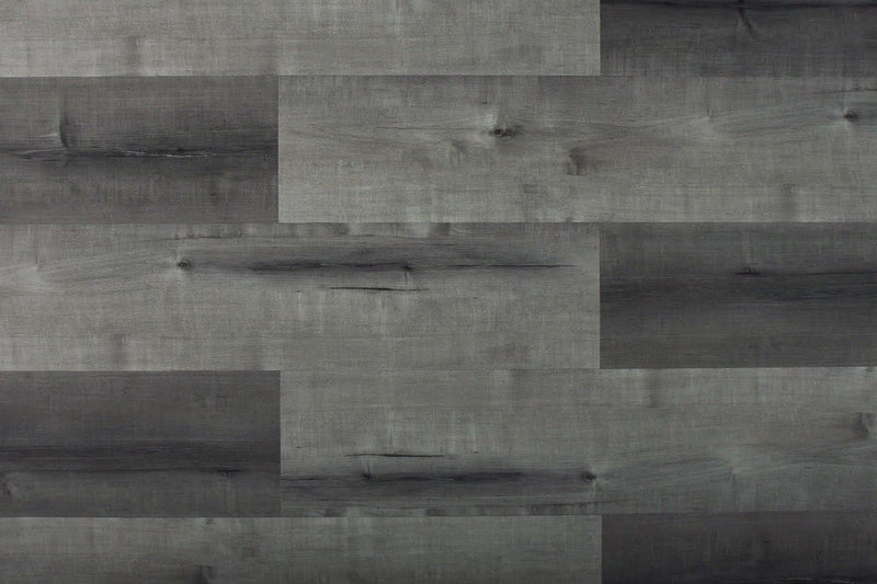 Atlantic WPC Textured 7"x48" Vinyl Flooring 8.5mm - Miranda Gray