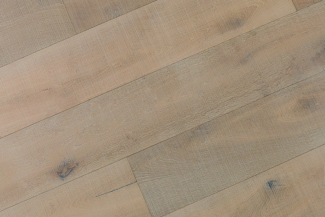 Audere Wirebrushed Engineered Hardwood 9x0.625 inch Native Birch TRPEH-AEONB product angle shot