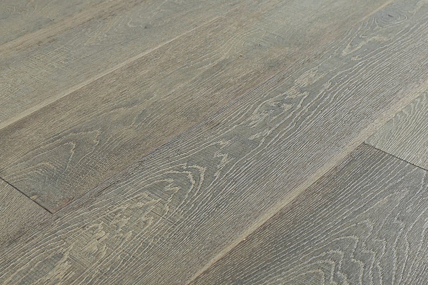 Audere Wirebrushed Engineered Hardwood 9x0.625 inch Polished Cinerous TRPEH-AEOPC product angle shot