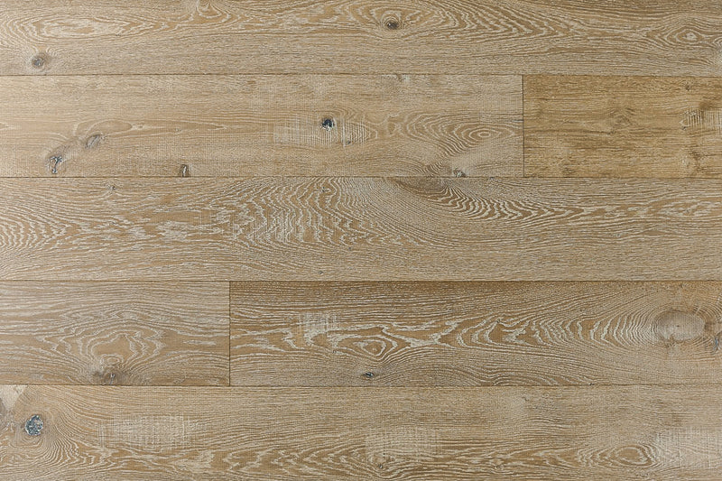 Audere Wirebrushed Engineered Hardwood 9x0.625 inch Rich Ecru TRPEH-AEORE product shot