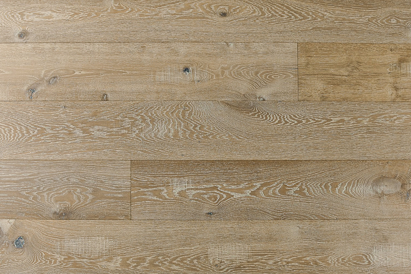 Audere Wirebrushed Engineered Hardwood 9x0.625 inch Rich Ecru TRPEH-AEORE product shot