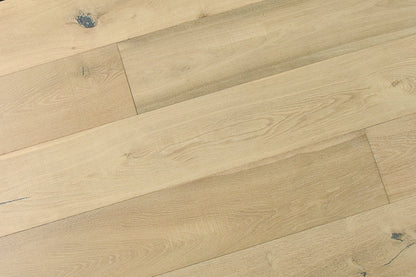 Audere Wirebrushed Engineered Hardwood 9x0.625 inch True Tuscan TRPEH-AEOTT product angle shot