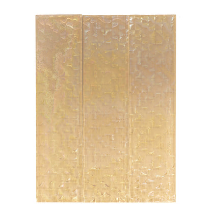 Champagne Gold 3x12 Glossy Brick Glass Subway Tile (20 pack, 5 sq ft/case)
