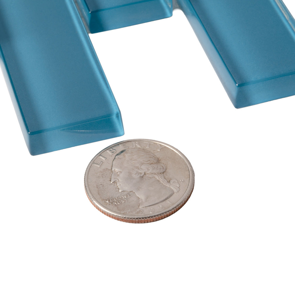 Cerulean Blue 12x12 Glossy Glass Mosaic Tile (5 pack, 4.92 sq ft/case)