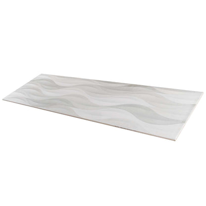 Gray 12x40 Matte Field Ceramic Tile (5 pack, 15.925 sq ft/case) - Sample