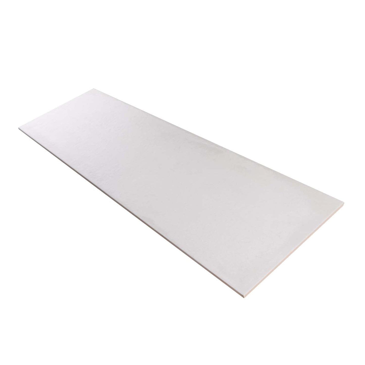 White 12x40 Matte Field Ceramic Tile (6 pack, 19.11 sq ft/case)