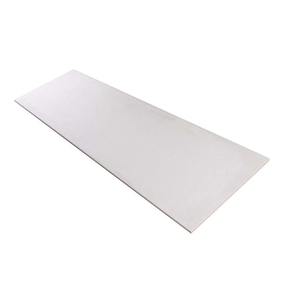 White 12x40 Matte Field Ceramic Tile (6 pack, 19.11 sq ft/case) - Sample