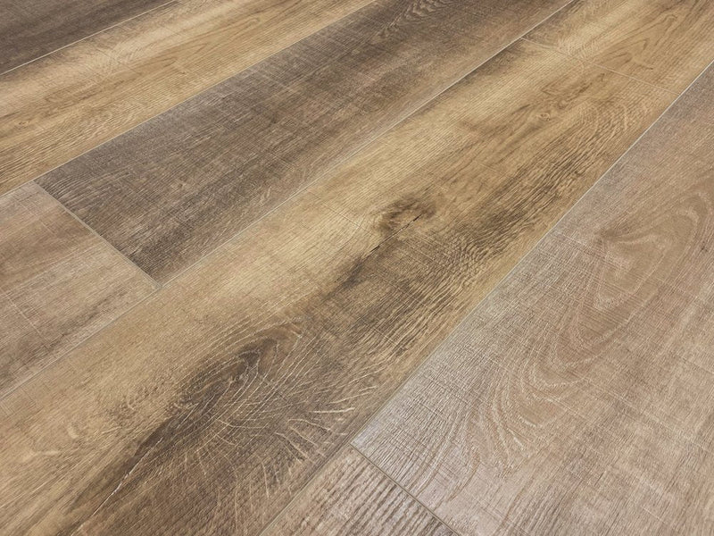 Belladon SPC Embossed 9"x60" Vinyl Flooring 8mm - Golden Oak