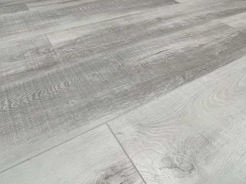 Belladon SPC Embossed 9"x60" Vinyl Flooring 8mm - Polar Smoke