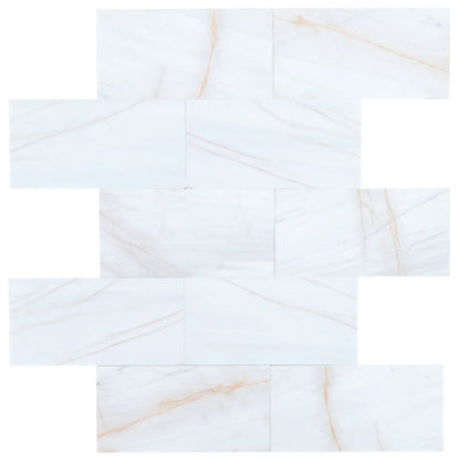 Bianco Dolomite Golden Spider Polished Floor and Wall Tile