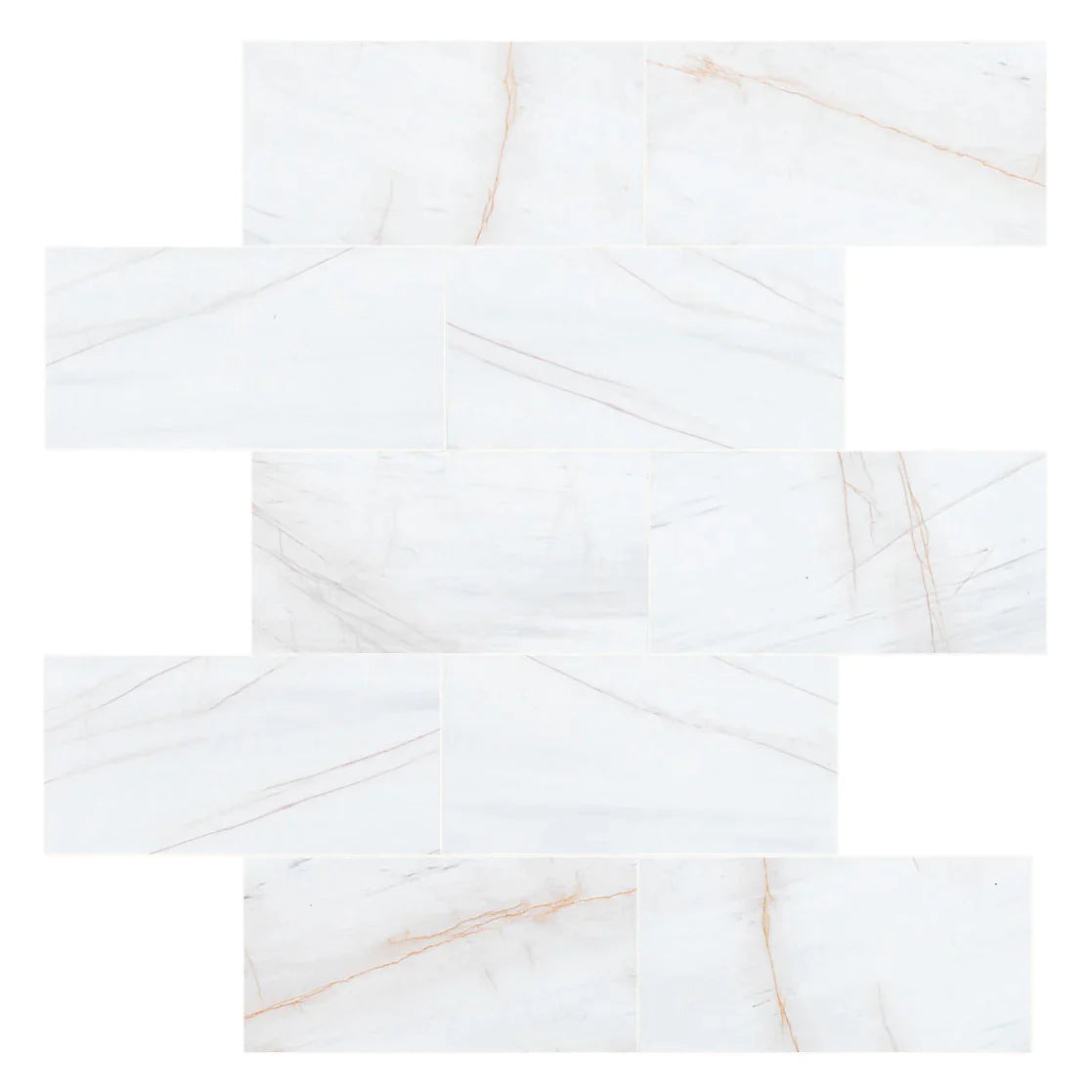 Bianco Dolomite Golden Spider Polished Floor and Wall Tile