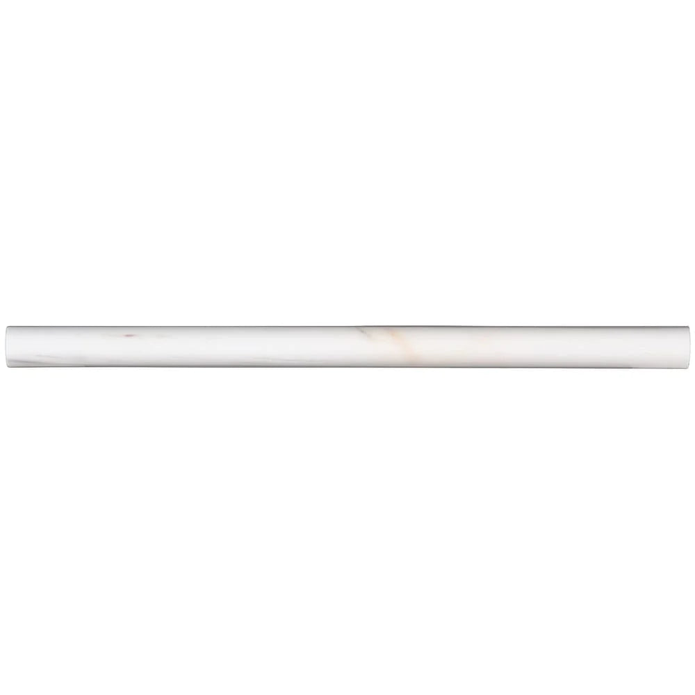 MSI Bianco Dolomite Pencil Marble Molding 3/4"x12"