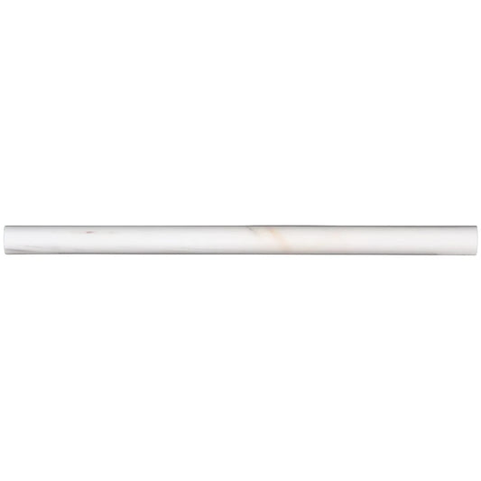 MSI Bianco Dolomite Pencil Marble Molding 3/4"x12"