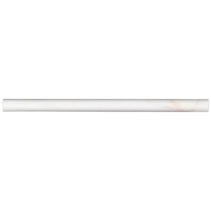 MSI Bianco Dolomite Pencil Marble Molding 3/4"x12"