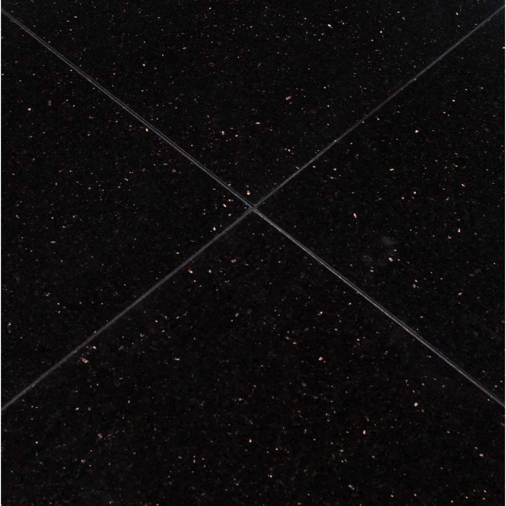 MSI Black Galaxy Granite Wall and Floor Tile