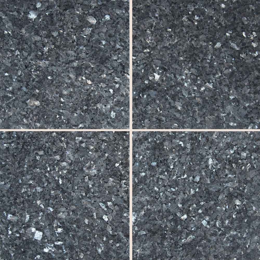 MSI Blue Pearl Granite Polished Wall and Floor Tile 12"x12"