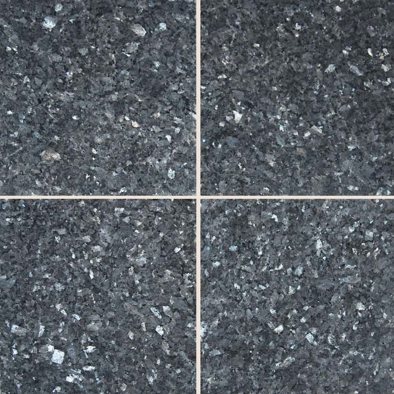 MSI Blue Pearl Granite Polished Wall and Floor Tile 12"x12"