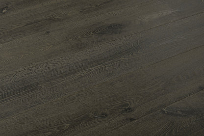 Bonafide Wirebrushed Engineered Hardwood 9.5x0.625 inch Belhaven TRPEH-BEOB product angle close up