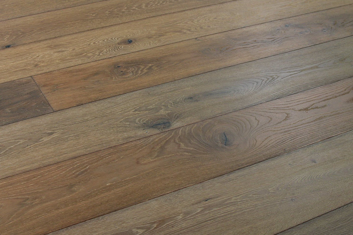 Bonafide Wirebrushed Engineered Hardwood 9.5x0.625 inch Lombardy product angle shot