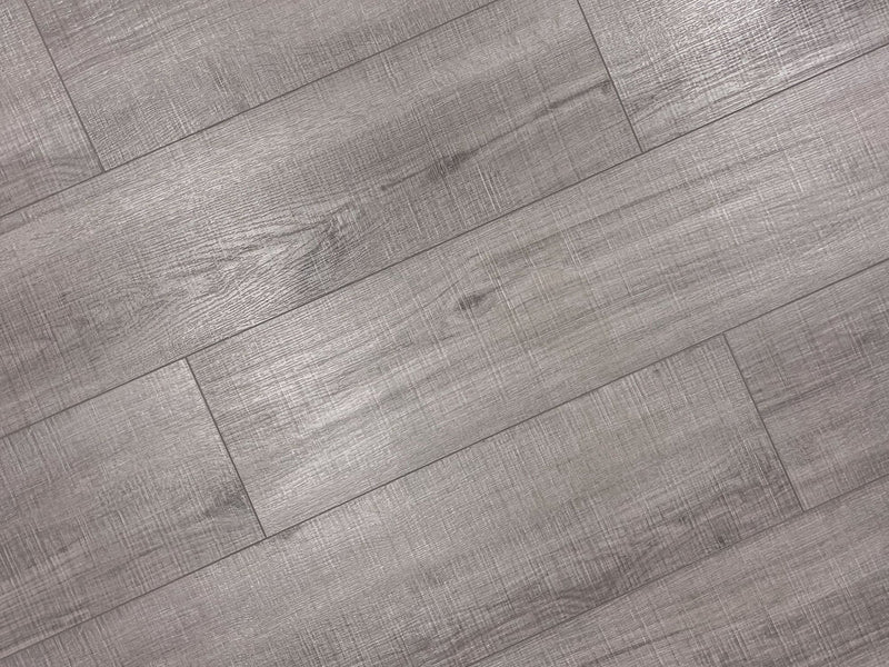 Brisa SPC Embossed 9"x60" Vinyl Flooring 7mm - Cold Smoke