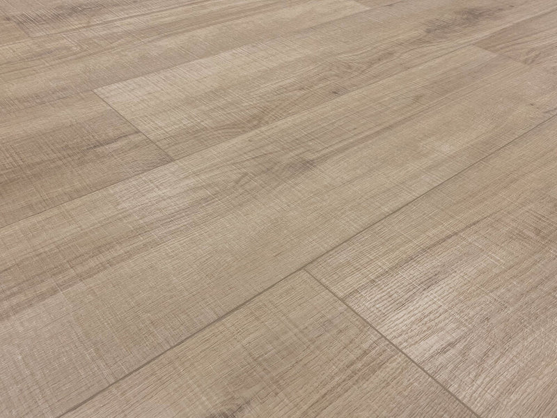 Brisa SPC Embossed 9"x60" Vinyl Flooring 7mm - Pearly Sand