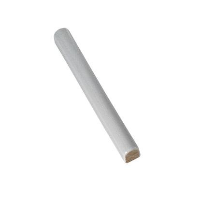 Light Stone Blue 0.6x6 Glossy Ceramic Pencil Tile Trim (10 pack, 0.25 sq ft/case)
