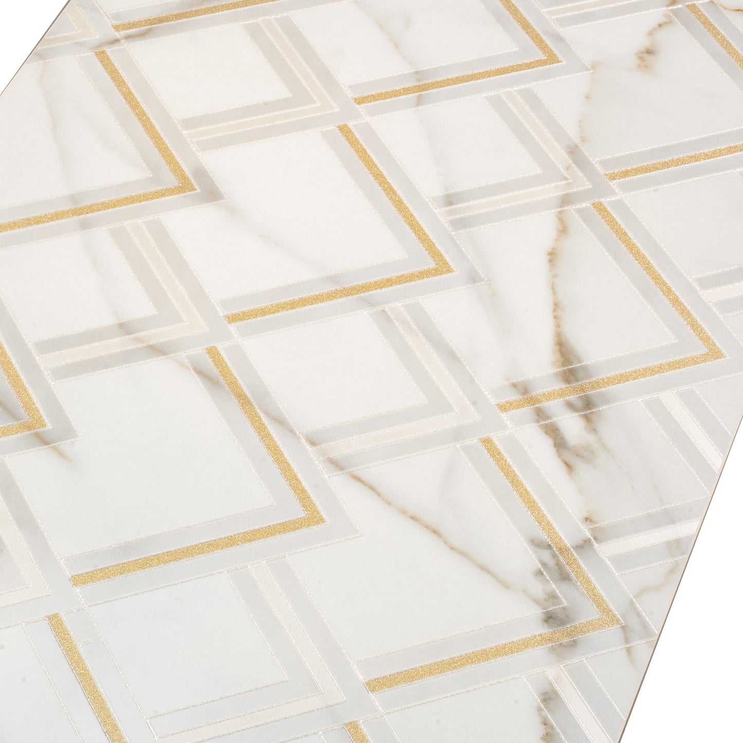 White Gold 24x48 Polished Diamond Porcelain Large Format Tile (1 pack, 7.75 sq ft/case)