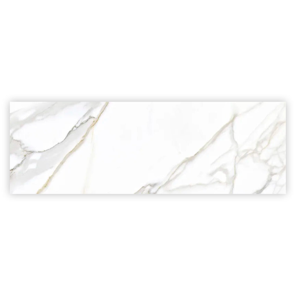 Soft White 16x48 Matte Ceramic Large Format Tile (3 pack, 15.5 sq ft/case)