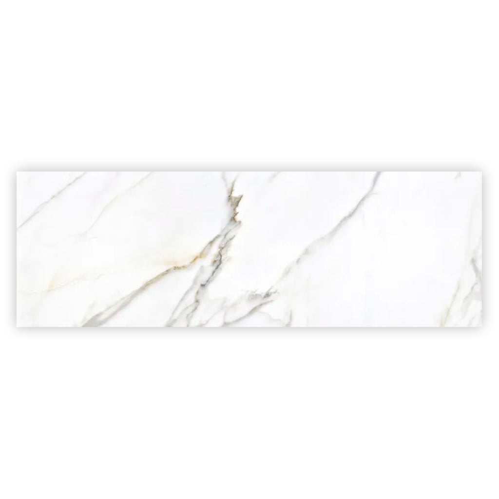 Soft White 16x48 Matte Ceramic Large Format Tile (3 pack, 15.5 sq ft/case)