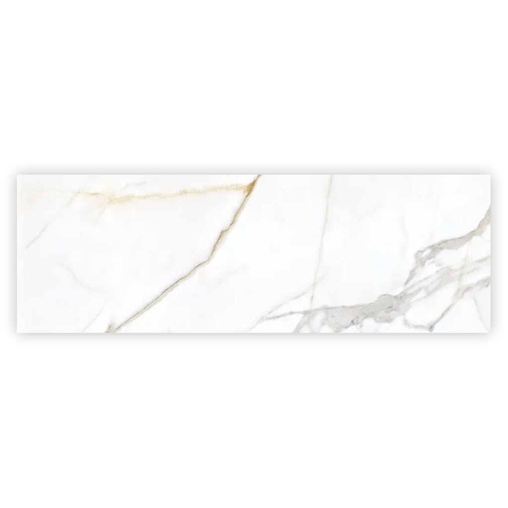 Soft White 16x48 Matte Ceramic Large Format Tile (3 pack, 15.5 sq ft/case)