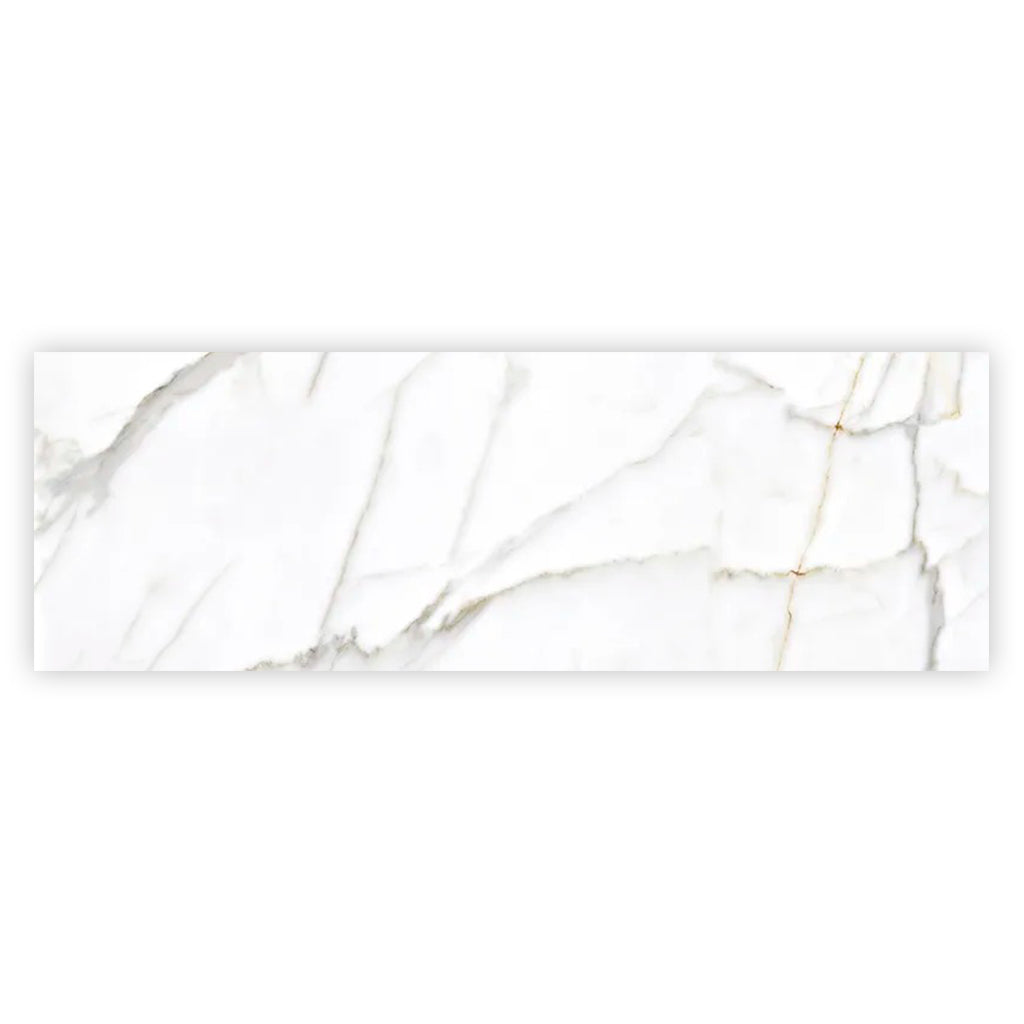 Soft White 16x48 Matte Ceramic Large Format Tile (3 pack, 15.5 sq ft/case)