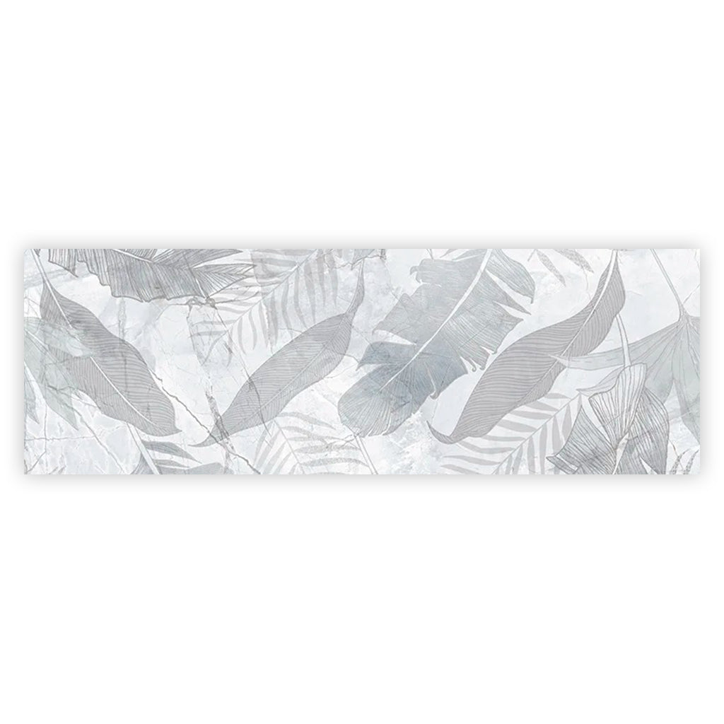 White Gray 16x48 3rd Fired Ceramic Large Format Tile (2 pack, 10.34 sq ft/case) - Sample