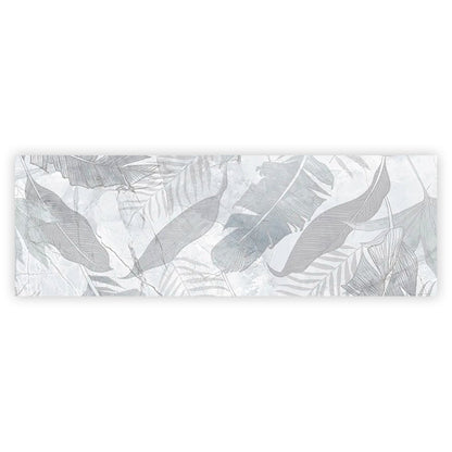 White Gray 16x48 3rd Fired Ceramic Large Format Tile (2 pack, 10.34 sq ft/case) - Sample
