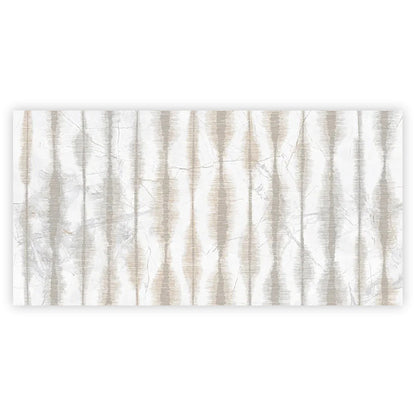Cream beige Crisp White 24x48 Polished Porcelain Large Format Tile (1 pack, 7.75 sq ft/case)