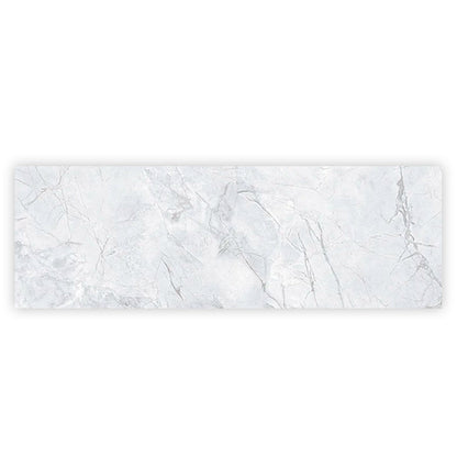Light Grey White 16x48 Matte Ceramic Large Format Tile (3 pack, 15.5 sq ft/case)