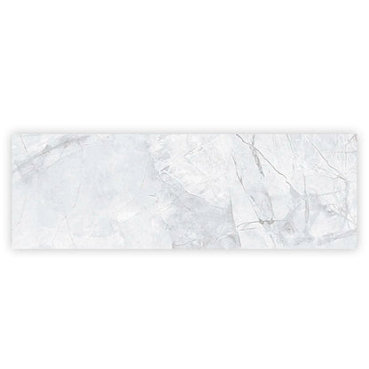 Light Grey White 16x48 Matte Ceramic Large Format Tile (3 pack, 15.5 sq ft/case)