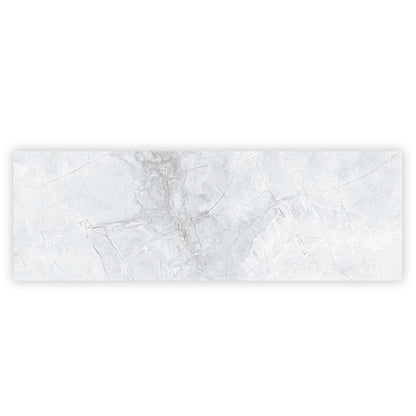 Light Grey White 16x48 Matte Ceramic Large Format Tile (3 pack, 15.5 sq ft/case)