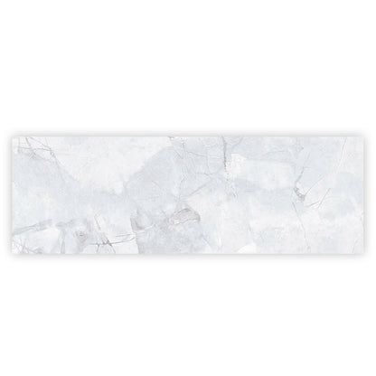 Light Grey White 16x48 Matte Ceramic Large Format Tile (3 pack, 15.5 sq ft/case)