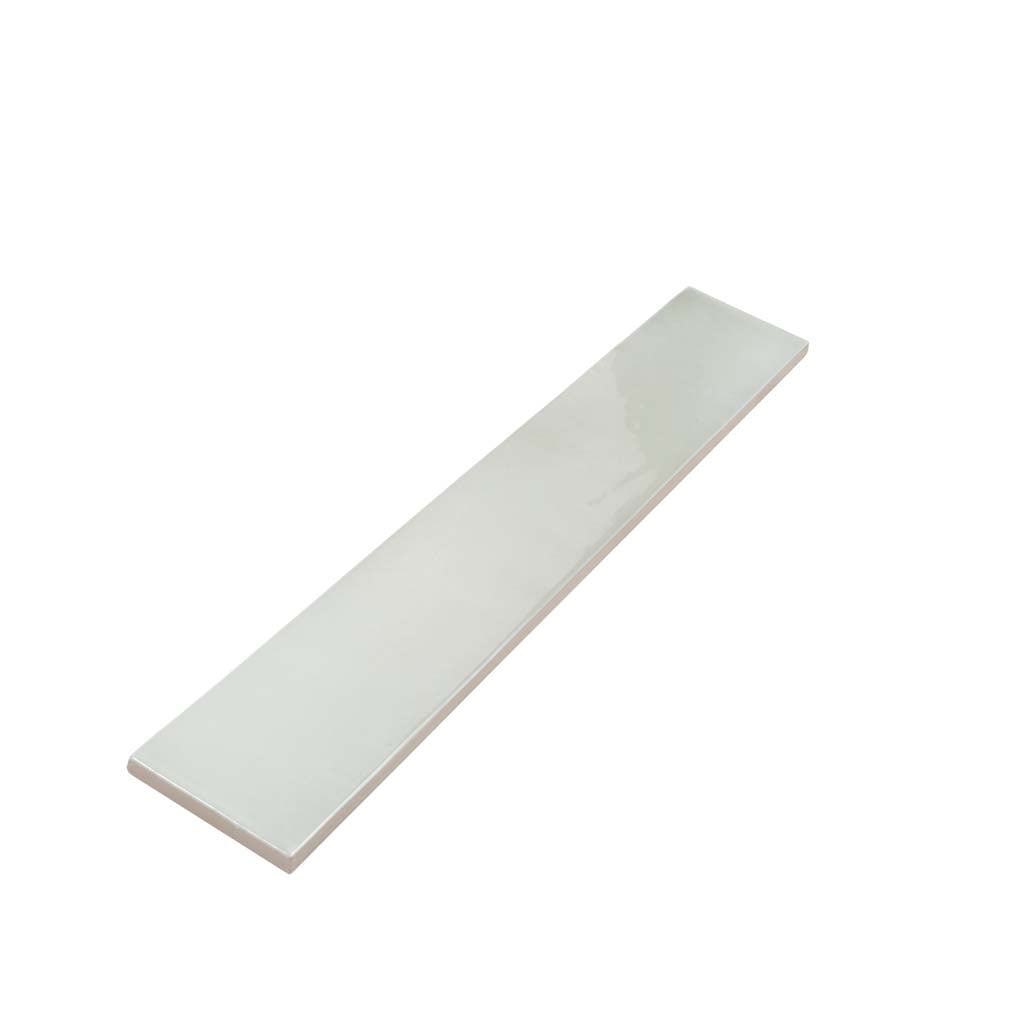 Tea Green 2.6x16 Glossy Ceramic Subway Tile (38 pack, 10.76 sq ft/case)
