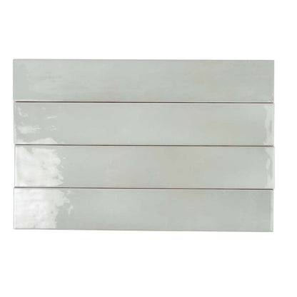 Tea Green 2.6x16 Glossy Ceramic Subway Tile (38 pack, 10.76 sq ft/case)