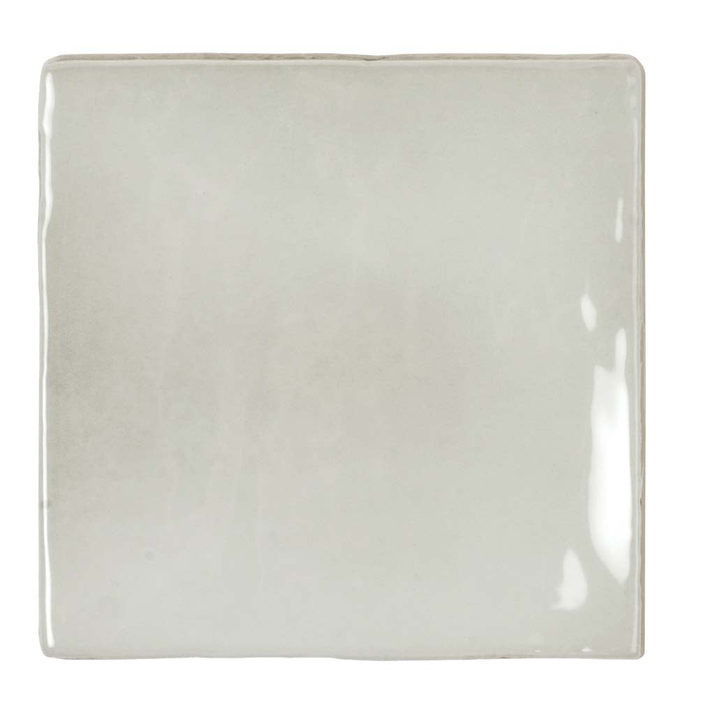 Tea Green 4x4 Glossy Square Ceramic Tile (50 pack, 5.38 sq ft/case) - Sample